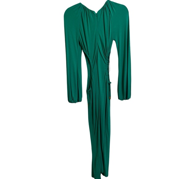 Rebecca Vallance Edie Green Cutout Midi / Maxi Dress - Picture 6 of 15